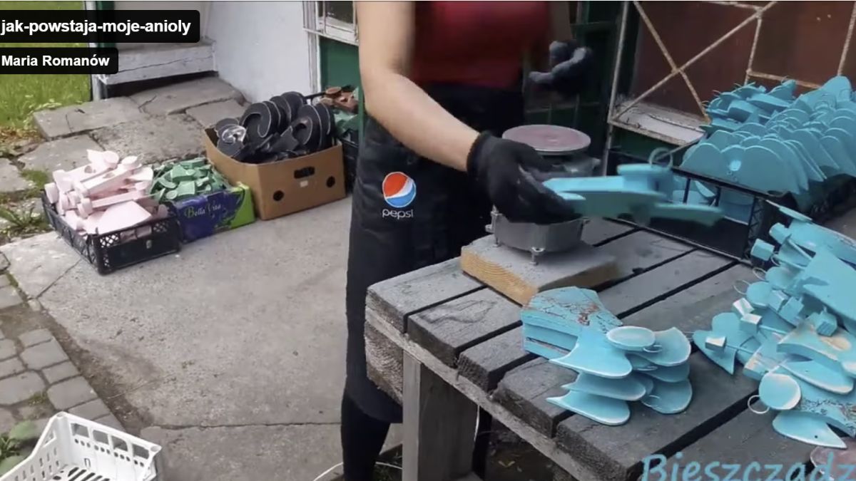 Jak powstają bieszczadzkie anioły