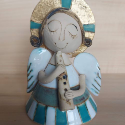 Anioł ceramiczny Kalinka – rękodzieło