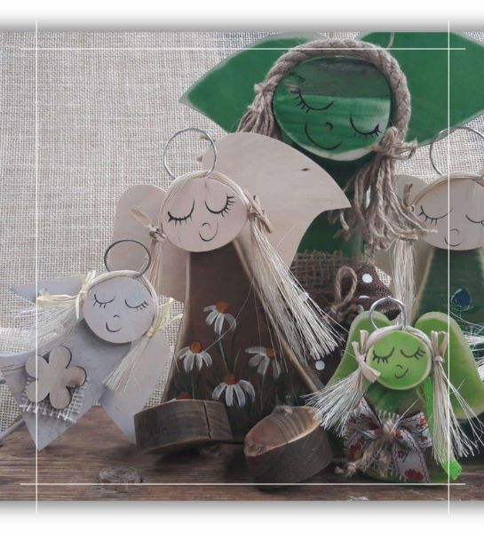 Prezentacja anołków Bieszczadzkiej Aniołomanii