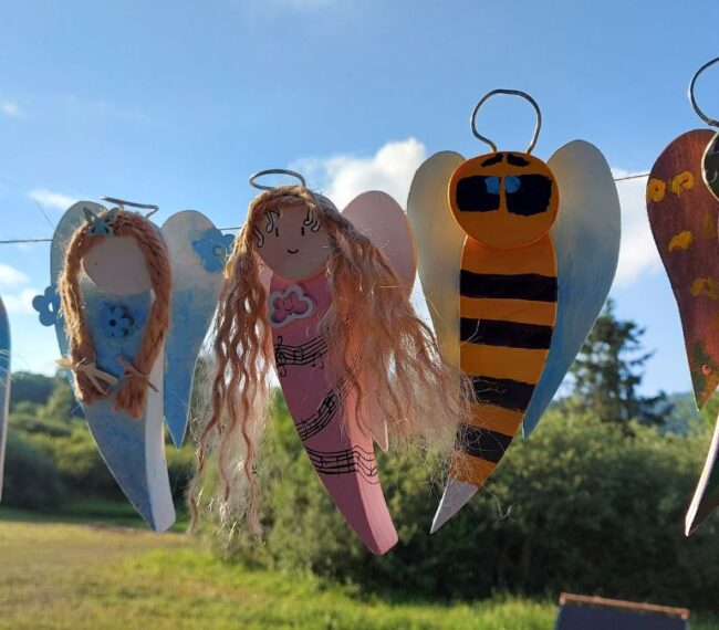 20 lat minęło Historia Bieszczadzkiej Aniołomanii. Anioły na sznurku