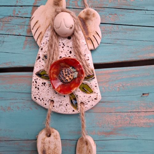Ceramiczny anioł „Podfruwajka” 11 Ceramiczny anioł „Podfruwajka”